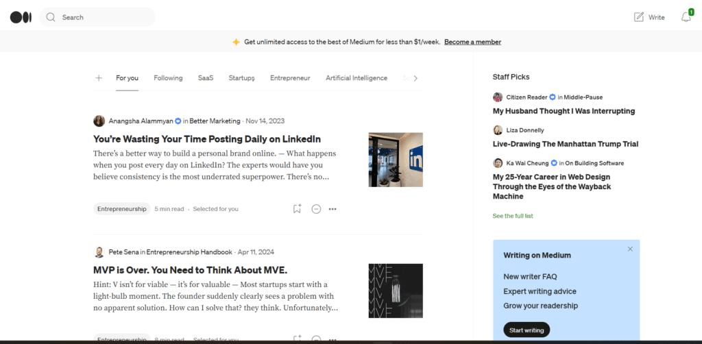 Medium is news site which enhances how to make money online with google